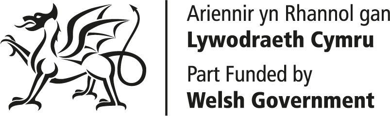 Part funded by Welsh Government logo